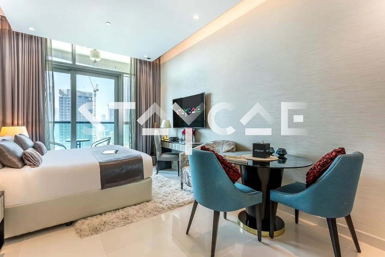 Lägenhet Staycae Upper Crest Downtown View Dubai Förenade Arabemiraten